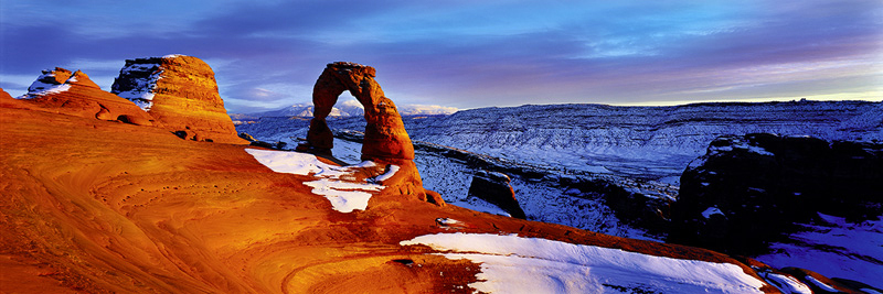 DELICATE ARCH SUNSET